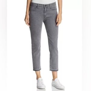 Parker Smith Gray High Rise Straight Leg Jeans